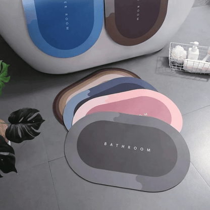 HydraMat™ Premium Bath Mat – Instant-Dry 4-Layer Technology