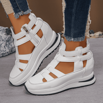 BelleConfort™ Orthopedic Platform Sandals - Elegance Without Foot Pain