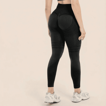 BelleFit™ 3D Anti-Cellulite Sculpting Leggings – Lift Effect & Tummy Control