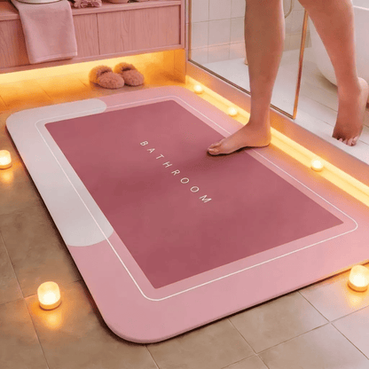 HydraMat™ Premium Bath Mat – Instant-Dry 4-Layer Technology