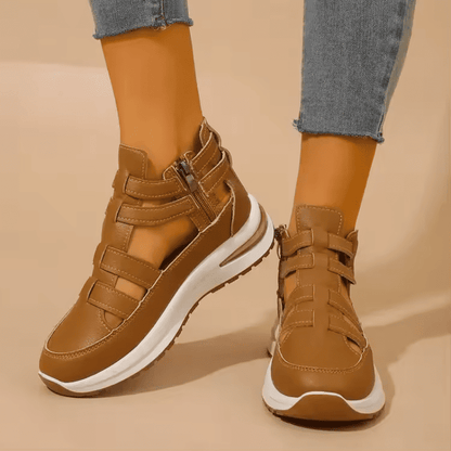 BelleConfort™ Orthopedic Platform Sandals - Elegance Without Foot Pain