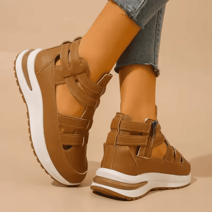 BelleConfort™ Orthopedic Platform Sandals - Elegance Without Foot Pain