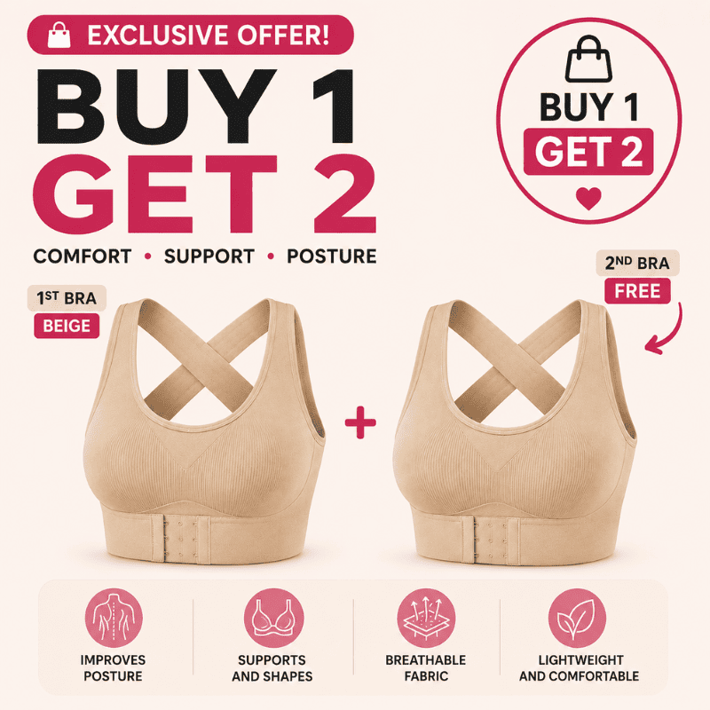 Posture Support Bra – Improved Alignment and All-Day Comfort [BUY 1, GET 2]