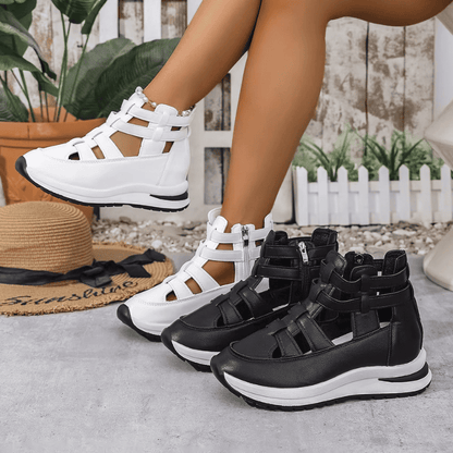 BelleConfort™ Orthopedic Platform Sandals - Elegance Without Foot Pain