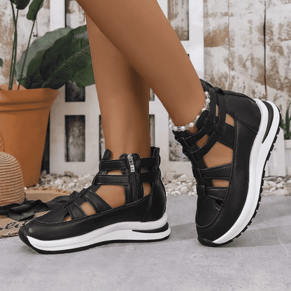 BelleConfort™ Orthopedic Platform Sandals - Elegance Without Foot Pain