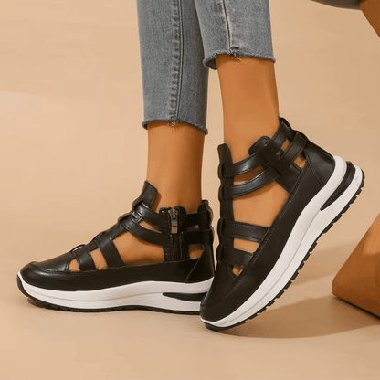 BelleConfort™ Orthopedic Platform Sandals - Elegance Without Foot Pain