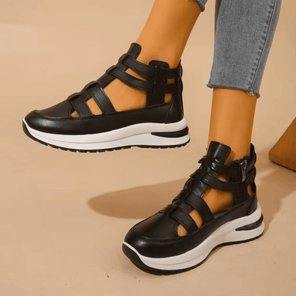 BelleConfort™ Orthopedic Platform Sandals - Elegance Without Foot Pain