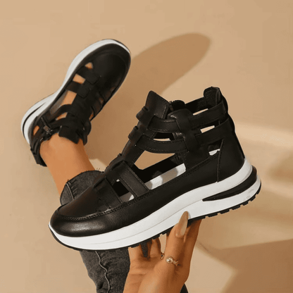 BelleConfort™ Orthopedic Platform Sandals - Elegance Without Foot Pain
